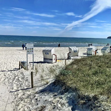 アパート Apartmenthaus Binzer Sterne Mit Strandkorb Am *