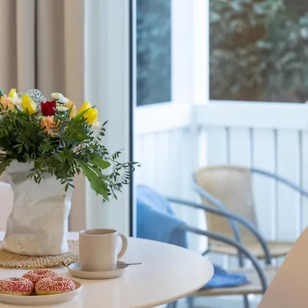 Apartmenthaus Binzer Sterne Mit Strandkorb Am アパート *